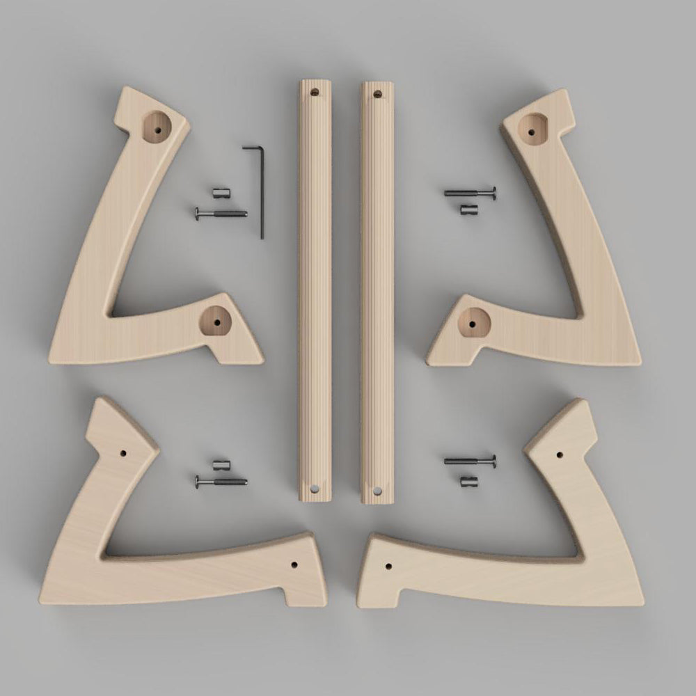 Parallettes 2 in 1 Push Up Bars (30cm & 7cm height) image 3