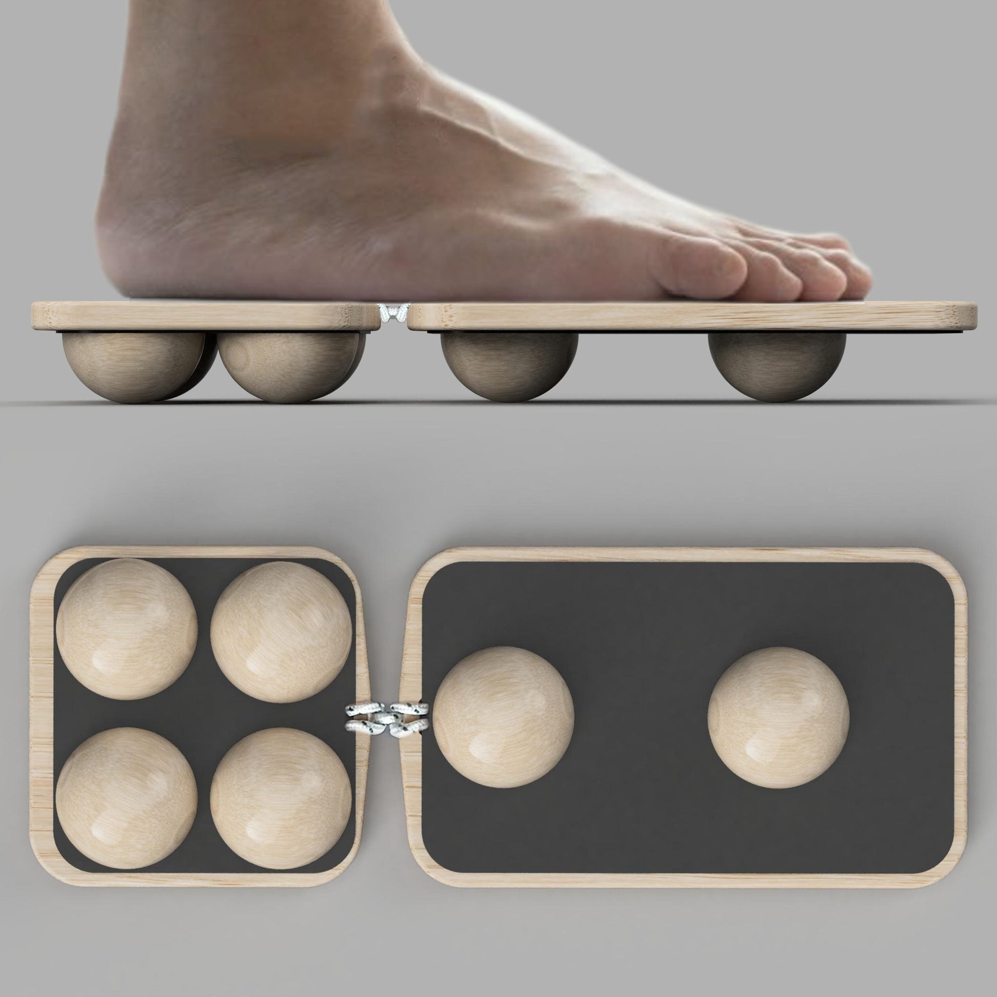 SteadySole Foot balance board and lower leg mobility trainer image 4