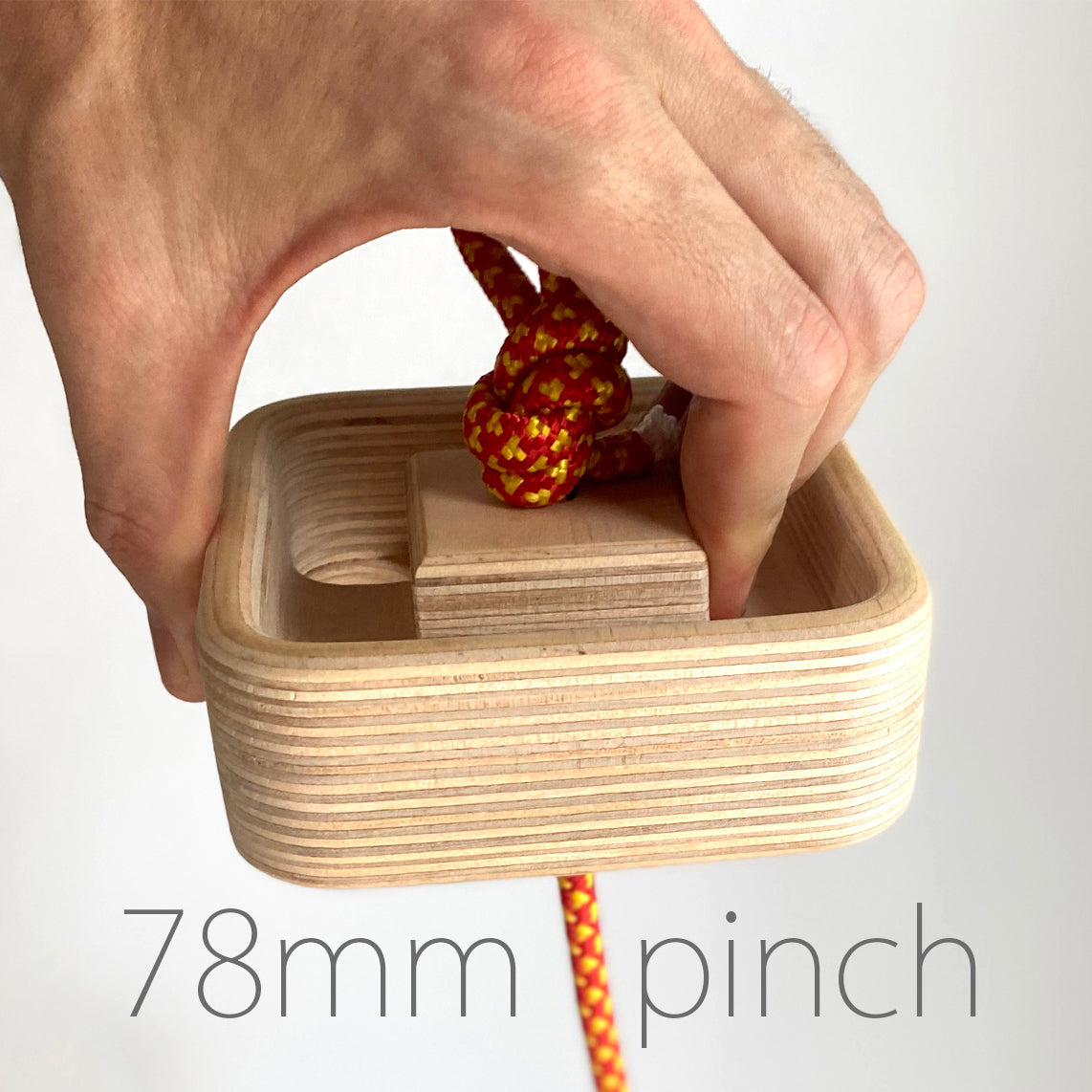 MegaEdge Portable Hangboard Rock Climbing Fingerboard | 10-35mm edges, 110, 80, 45mm pinches image 8