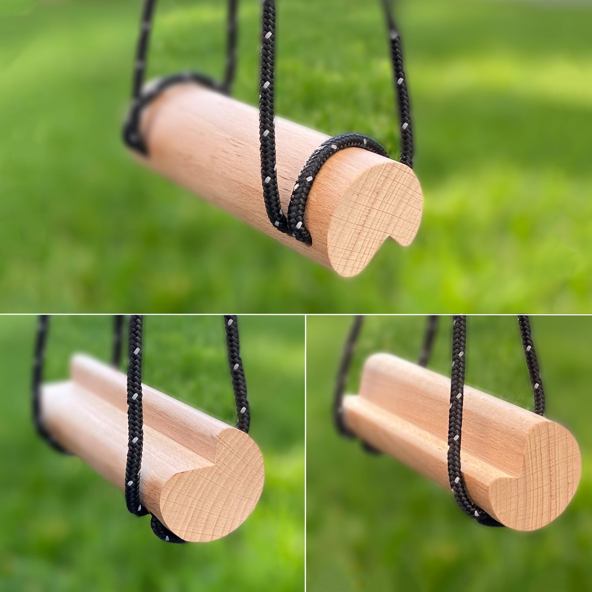 Hangboard Pull-Up Bar | 50mm | 25, 15mm edges | Large diameter corners for comfort - 2 x Short image