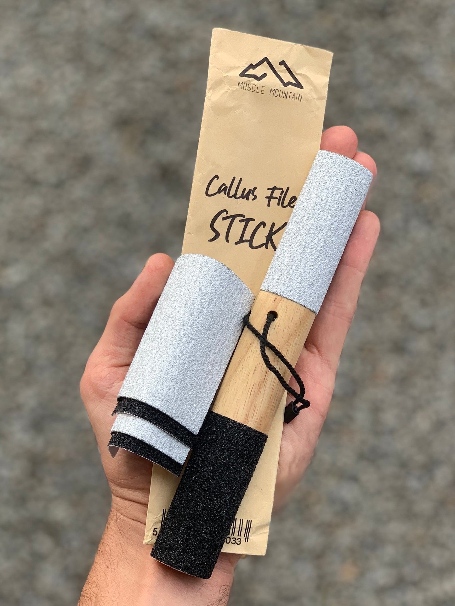 SkinSmooth™ Callus File Set | Hand File & Foot Sander for Climbers