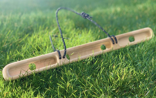 DecaDual | Adjustable Angle Portable Hangboard Climbing Training Board Rock Climbing Gift | 8mm-35mm Edges image 0