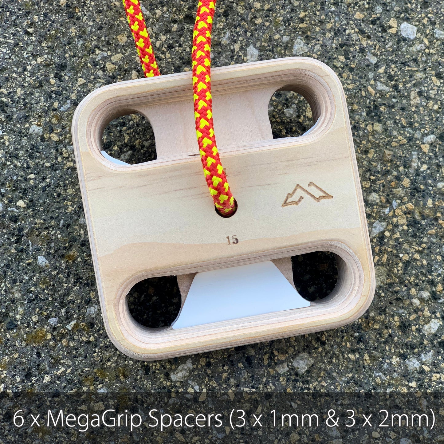 MegaEdge™ Hangboard Gift Set with SkinSmooth™ Callus File