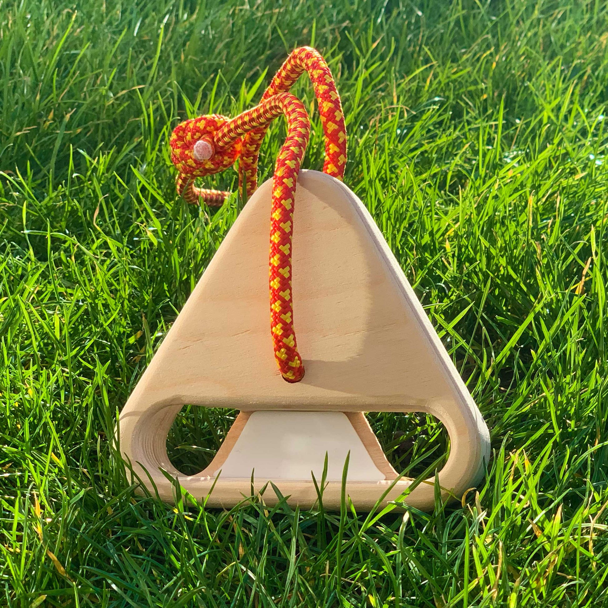 Triangle Triple Edge Hangboard | 25, 20, 15mm Rungs image 1