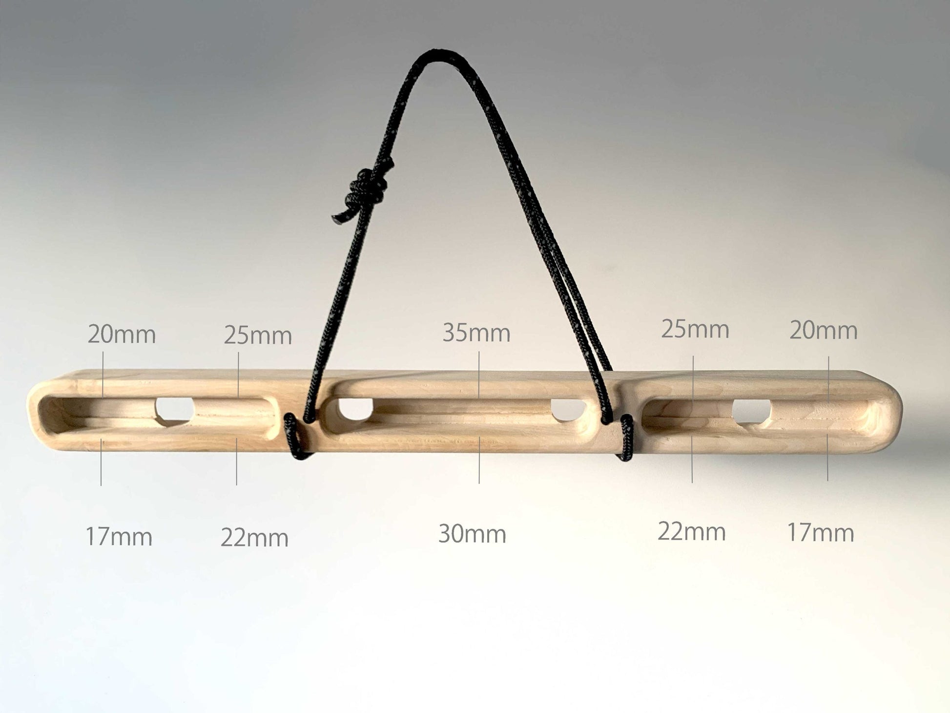 DecaDual | Adjustable Angle Portable Hangboard Climbing Training Board Rock Climbing Gift | 8mm-35mm Edges image 5