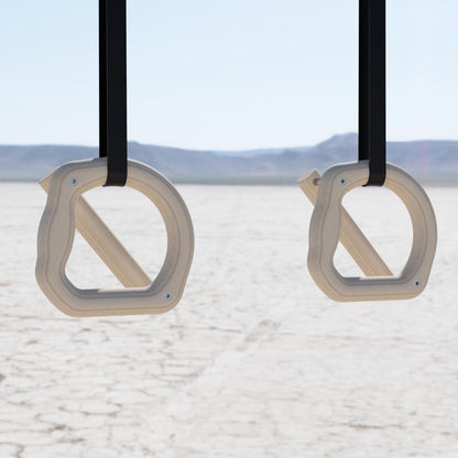 Gym Rings 3 in 1 Chunky Monkey 40mm Grip, Push Up & Pull Up Bar Parallettes image 3