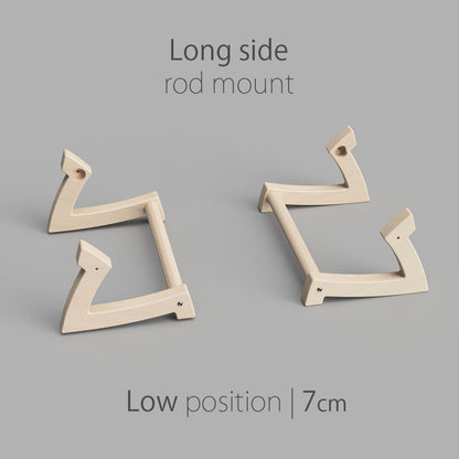 Parallettes 2 in 1 Push Up Bars (30cm & 7cm height) image 5