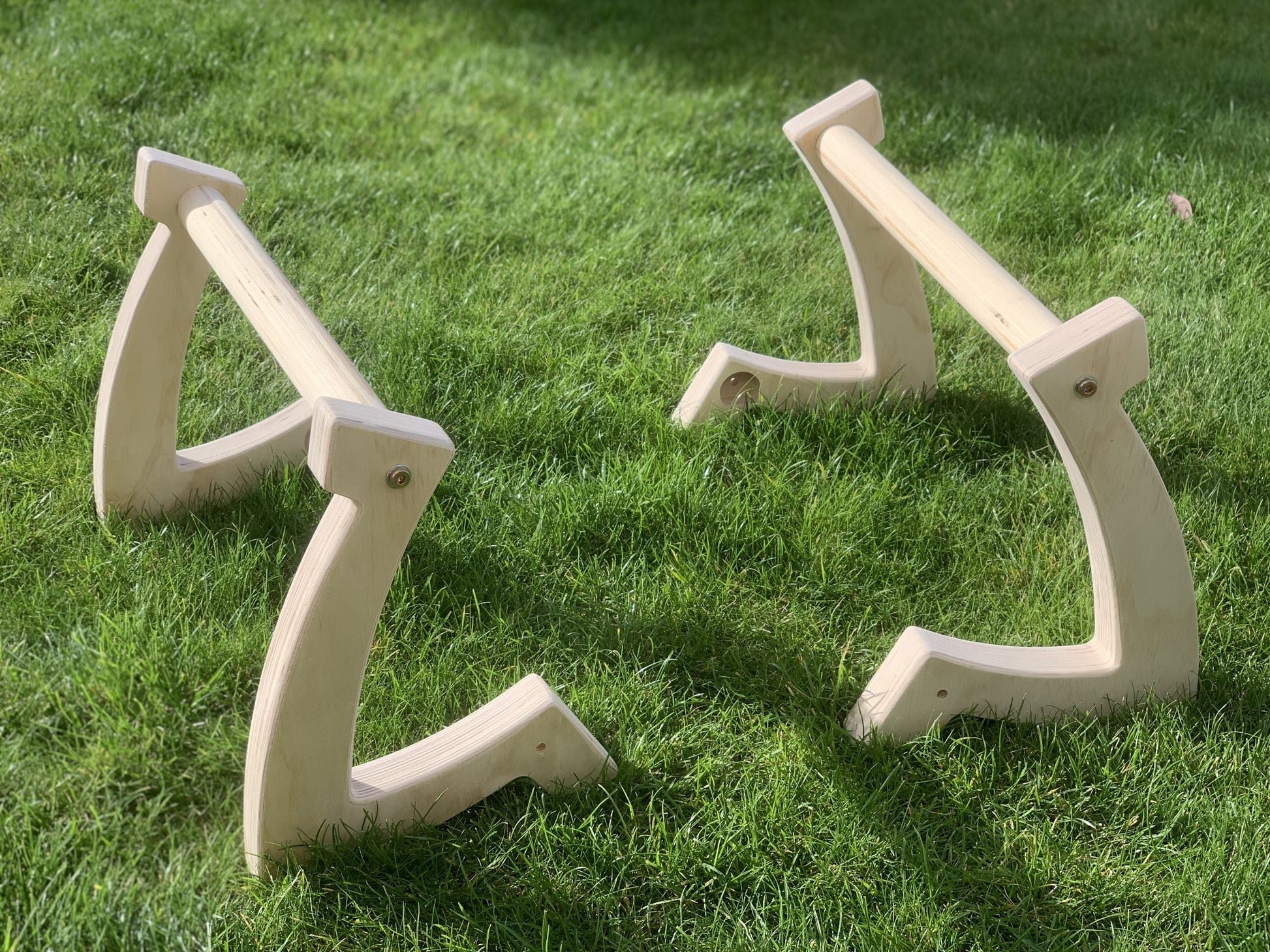 Parallettes 2 in 1 Push Up Bars (30cm & 7cm height) image 1