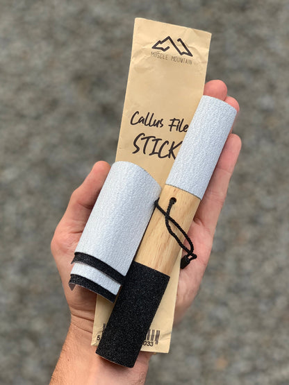 SkinSmooth™ Callus File Set | Hand File & Foot Sander for Climbers