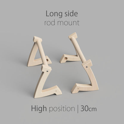 Parallettes 2 in 1 Push Up Bars (30cm & 7cm height) image 4