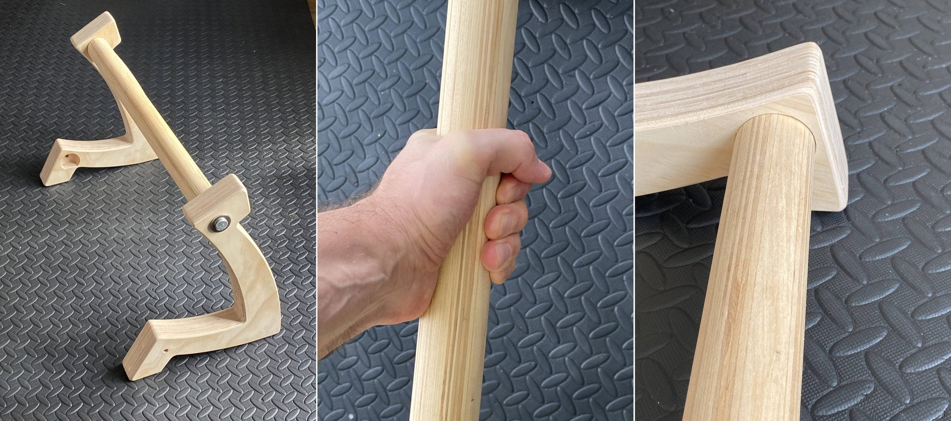 Parallettes 2 in 1 Push Up Bars (30cm & 7cm height) image 7