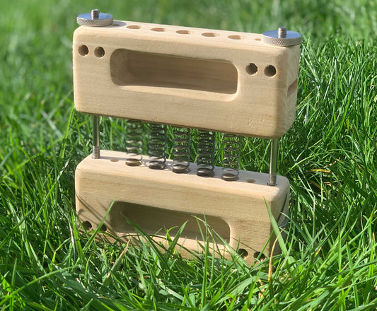 FingerFlex™ Spring-Powered Portable Hangboard