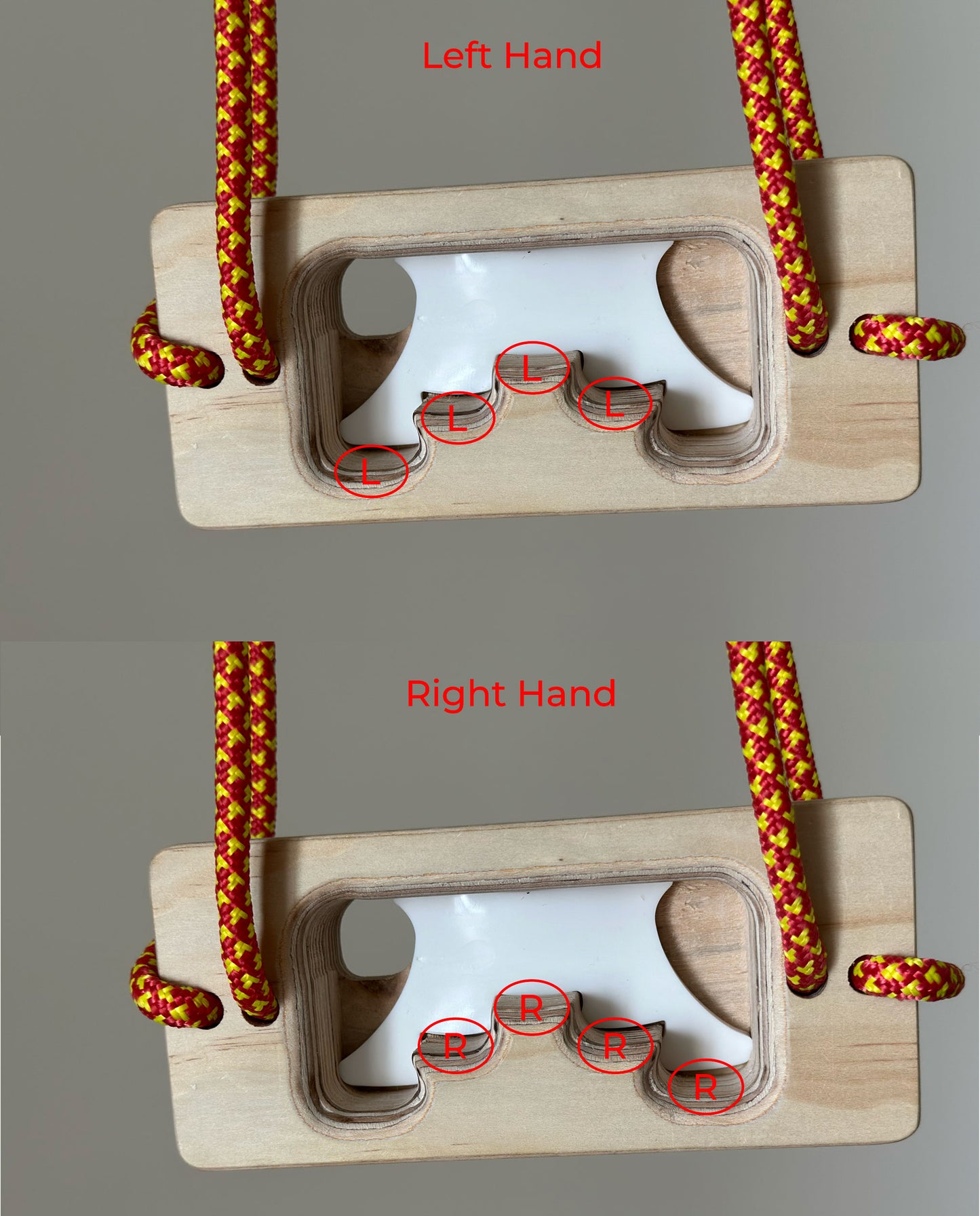 Ergo: Dual-Design Ergonomic Hangboard