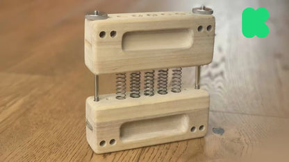 FingerFlex™ Spring-Powered Portable Hangboard