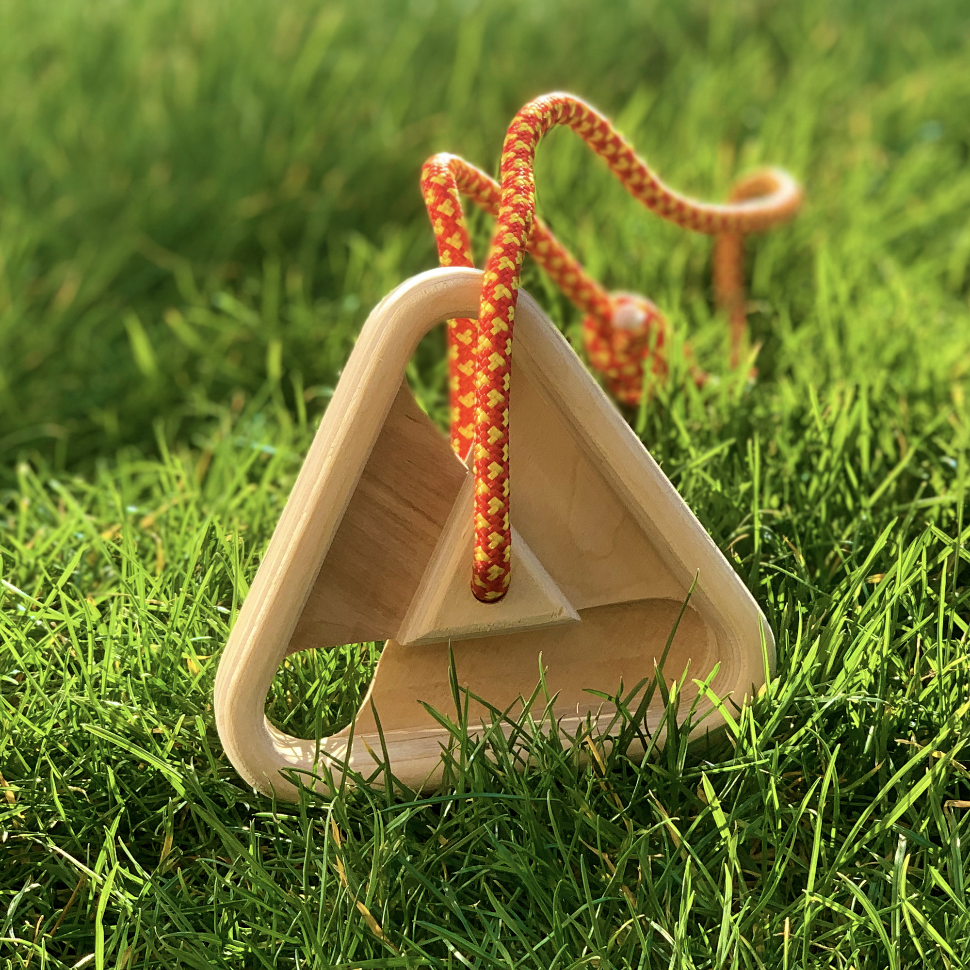 TriQuad Triangle with Four Edges Hangboard